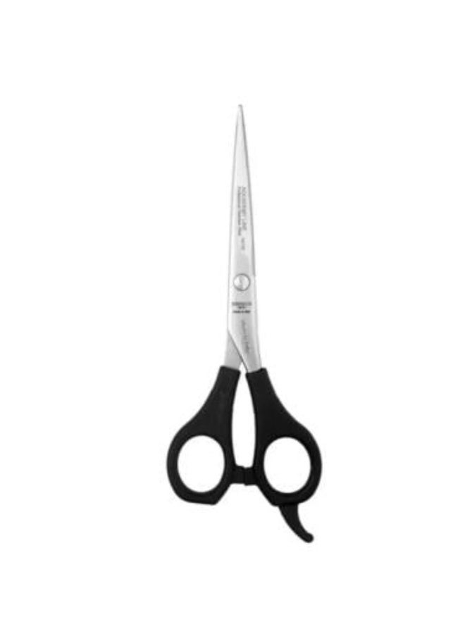 مقص شعر مقبض بلاستيك إيطالي عيون سوداء 6 EYES BLACK LINE 880